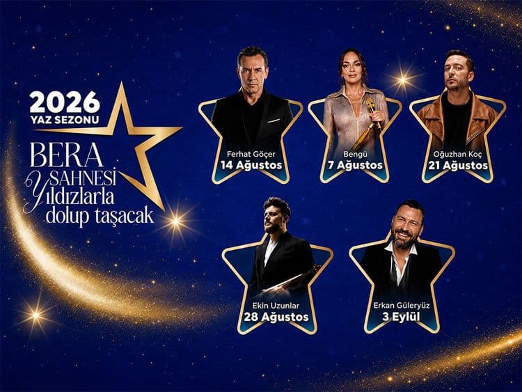 Bera Alanya - Yaz Konserleri
