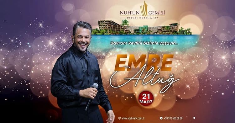 Nuhun Gemisi Deluxe Hotel & Spa - Bayram Özel Konseri