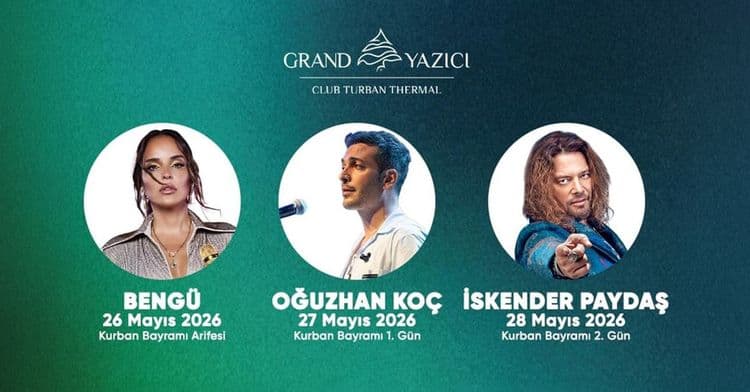 Grand Yazıcı Club Turban - Bayram Özel Konserleri